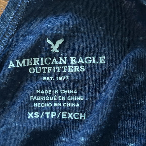 American Eagle Outfitters Blue Shirt - Picture 4 of 4